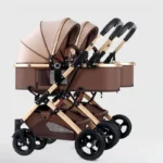 kf-Sf32b6915ea9545c8b943b3fef22cb696p-Multifunctional-Twin-Stroller-Foldable-Double-Stroller-Lightweight-High-View-Double-Children-s-Stroller-Detachable