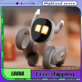 LOONA Smart Robot Luna Accompany Voice Dog Intelligent Emopet Robots Monitor Electronic Toy Machine Compatible Game Gift For Kid