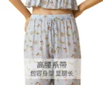 kf-S1c3ebedfe1934569960a6f1e810bd21cD-BirdTree-16MM-100-Mulberry-Silk-Pajamas-Set-Women-Sling-Top-Pants-Sweet-Printed-Ruffled-Homewear-2024