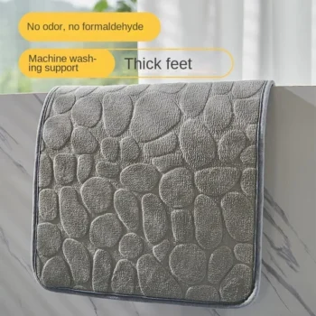 Newborn Bathroom Anti Slip Mat Coral Velvet Warm Carpet Baby Photography Mat Growth Accessories