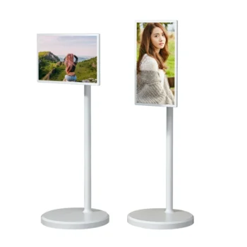 Built-in Camera Stanbyme TV Lcd Monitor 21.5inch Smart Screen Movable Rechargeable Portable TV With Bluetooth Remote Option