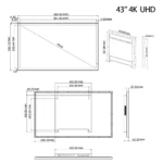kf-S5ae13dad783b49d38c244f70c7e90e56z-Soulaca-43-inches-webOS-Mirror-Smart-4K-TV-WiFi-for-Bathroom-Waterproof-LED-Television-Built-in