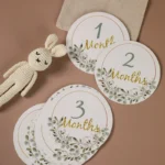 kf-Sb9fb47c346bb4c00b8f65cf4c5dfb012X-Newborn-Photography-Paper-Leaf-Milestone-Spanish-France-English-Shooting-Props-Baby-0-to-12-Months-Accessories