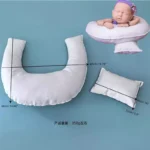 Photography Accessories Simple Crescent Modeling Pillow Bed and Chair Posing Background Mat Studio Newborn Photography Props